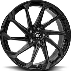 BROCK RC36 Shiny Black 7,5x20 5/130 ET32 CB66,6 Kulkona R14