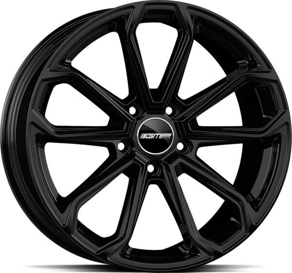GMP Furiosa Gloss Black 11,5x21 5/130 ET60 CB71,6 Kulkona R14