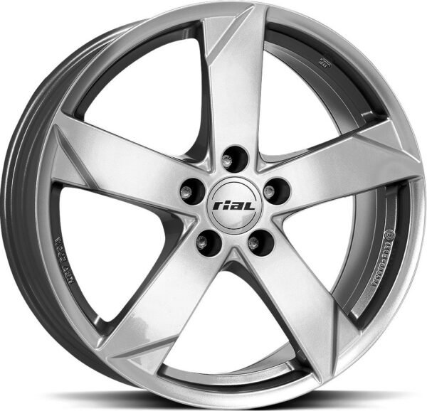 RIAL Kodiak Polar Silv 6,5x16 5/114,3 ET39 CB60,1 Flat