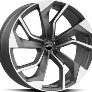 GMP Rebel Matt Anthracite Diam 11,5x22 5/130 ET66 CB71,6 Kulkona R14