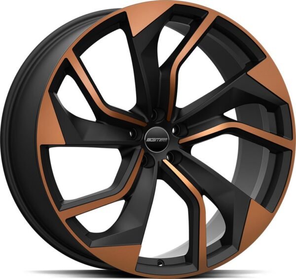 GMP Rebel Satin Black Bronze Diam 11,5x22 5/130 ET66 CB71,6 Kulkona R14