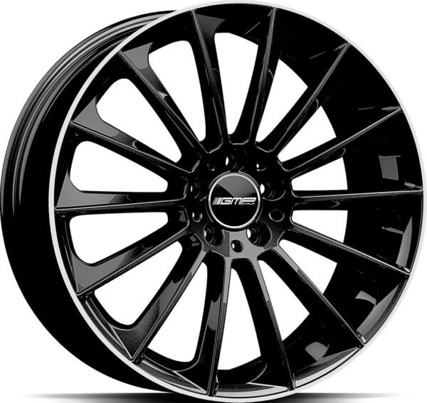 GMP Stellar Black Diam Lip 11,5x21 5/112 ET38 CB66,6 Kulkona R14