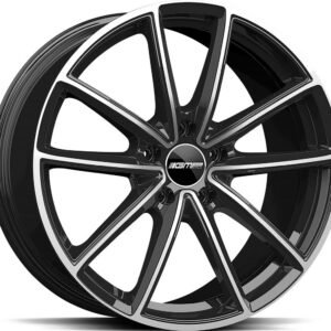 GMP Titan Black Diam 11,5x21 5/130 ET52 CB71,6 Kulkona R14