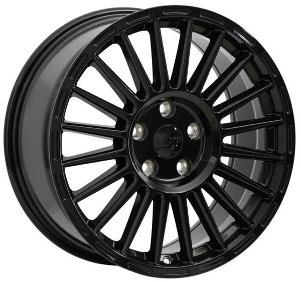 D75 Glossblack 8x17 5/112 ET45 CB73,1 60°