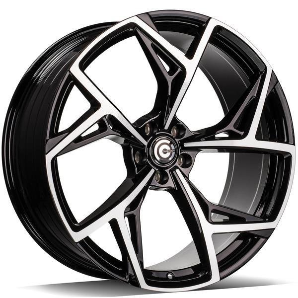 Blaster Black Front Polished 9x21 5/112 ET25 CB66,5 60°