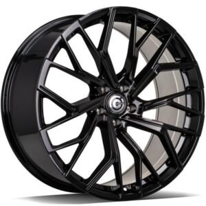 Helix Black Glossy 9,5x21 5/112 ET25 CB66,5 60°