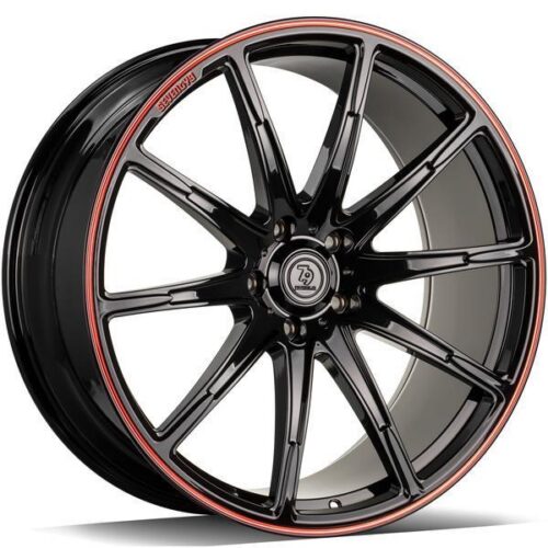 article_336002 MF.7 Black Glossy Red 10x23 5/130 ET25 CB84,1 60°