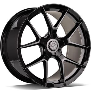 MF.8 Black Glossy 10x22 5/130 ET48 CB71,6 60°