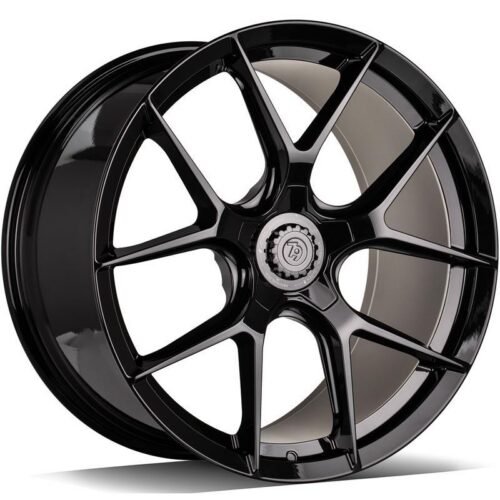 MF.8 Black Glossy 10x22 5/130 ET48 CB71,6 60°