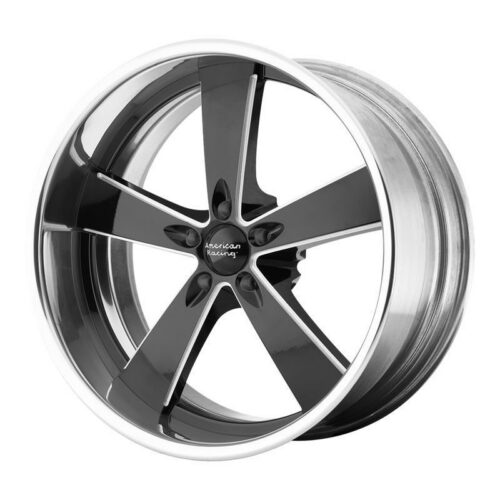 VN472 BURNOUT BLACK MILLED W/ POLISHED BARREL 11x20 5/127 ET-51 CB78,3 60°