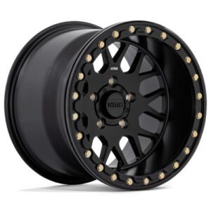 KS235 GRENADE UTV BEADLOCK SATIN BLACK 9x18 4/137 ET-24 CB112,1 60°