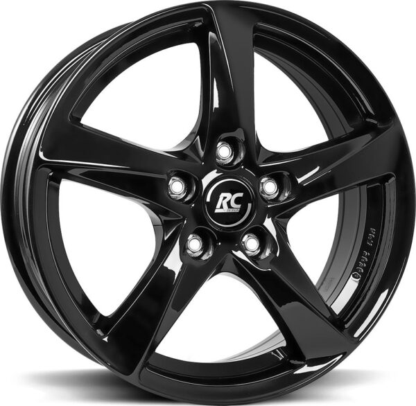 BROCK RC30 Shiny Black 5x14 5/100 ET38 CB57.1 Kulkona R13