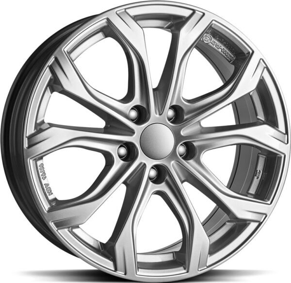 RIAL W10 Polar Silver 8x18 5/112 ET31 CB66.6