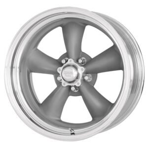 VN215 Mag Gray Machined Lip 8x15 5/120,65 ET0 CB83.1 60°