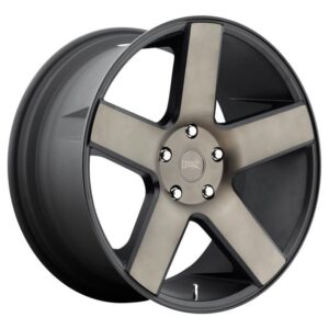 DC116 MATTE BLACK DOUBLE DARK TINT 8,5x22 5/114,3 ET38 CB72.6 60°