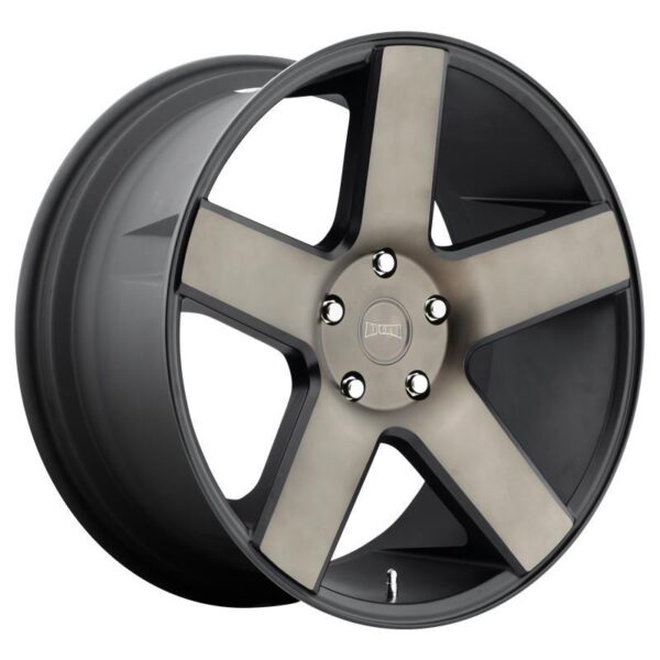 DC116 MATTE BLACK DOUBLE DARK TINT 8,5x22 5/114,3 ET38 CB72.6 60°