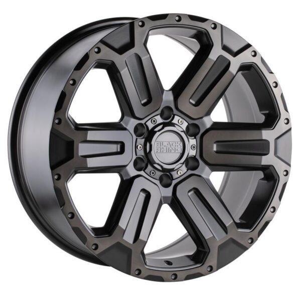 article_276633 WANAKA MATTE GUNMETAL W/ BRUSHED FACE & GUNMETAL T 9x18 6/139,7 ET12 CB112.1 60°