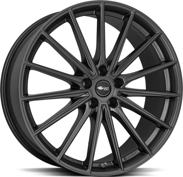 BROCK B43 Cosmic Grey Matt 11x21 5/112 ET49 CB66.6 Kulkona R14