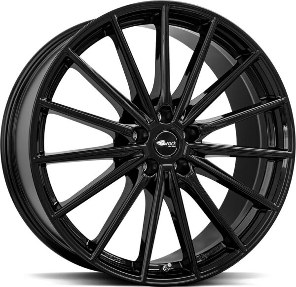 BROCK B43 Shiny Black 11x21 5/112 ET49 CB66.6 Kulkona R14
