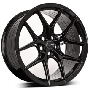 ABS F5 GLOSSY BLACK 9x21 5/114,3 ET35 CB74.1