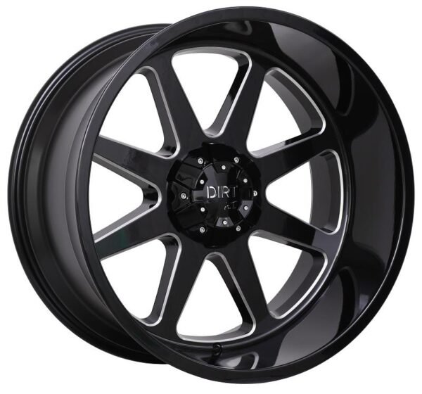 D65 Glossblack 12x22 6/135/139,7 ET-44 CB106.1 60°