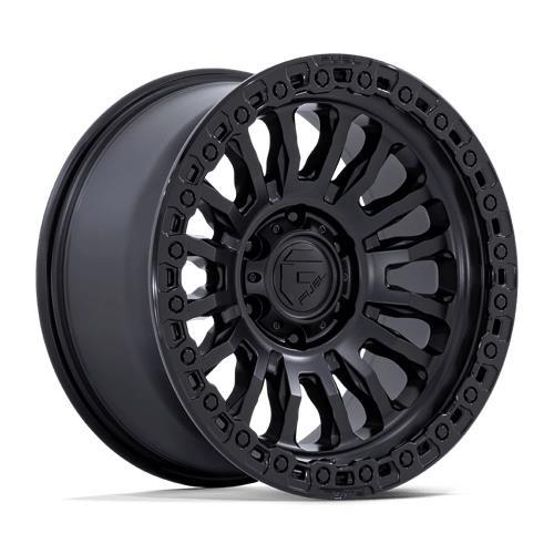 FC857 RINCON MATTE BLACK W/ GLOSS BLACK LIP 9x17 5/127 ET-12 CB71.5 60°