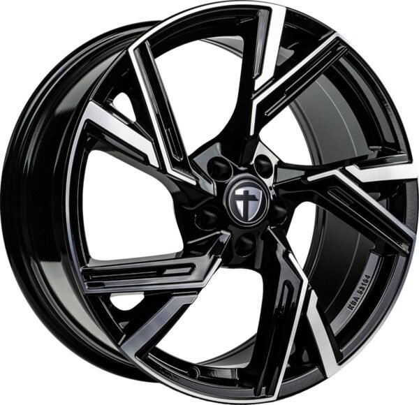 AR1 Black Diamond Polished 8x18 5/112 ET35 CB66,6 Kulkona R13