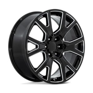 PR199 GLOSS BLACK MILLED 10x26 6/139,7 ET31 CB78.1 60°