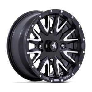 M49 CREED MATTE BLACK MACHINED 7x14 4/110 ET10 CB86.0 60°
