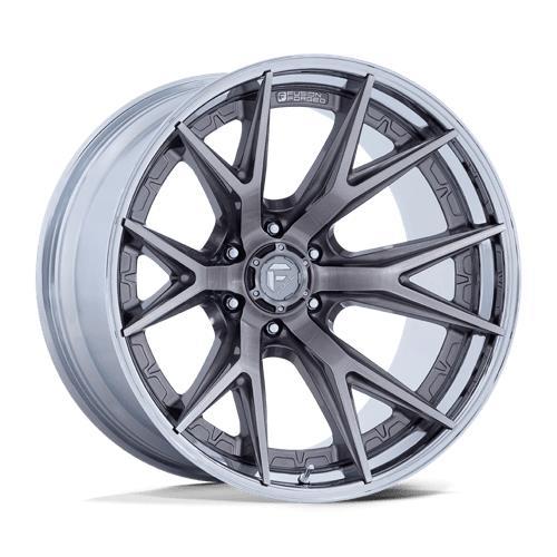 FC402 CATALYST PLATINUM W/ CHROME LIP 12x22 8/165,1 ET-44 CB125.1 60°