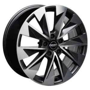 Zenith Anthracite grey front polished 9x19 5/112 ET56 CB57.1 60°