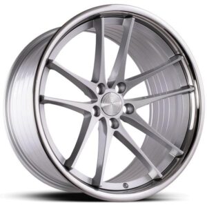 ABS F66 SILVER / SS LIP 11x20 5/110 ET28 CB74.1