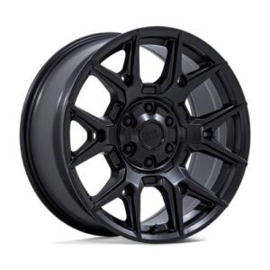 MO813 MASON MATTE BLACK 8,5x17 6/135/139,7 ET12 CB95.1 60°