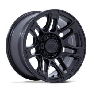 PA204 ROUGHNECK MATTE BLACK 8,5x17 6/135 ET0 CB87.1 60°