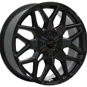 D212 Glossblack 8x17 5/112/120 ET45 CB74.1 60°