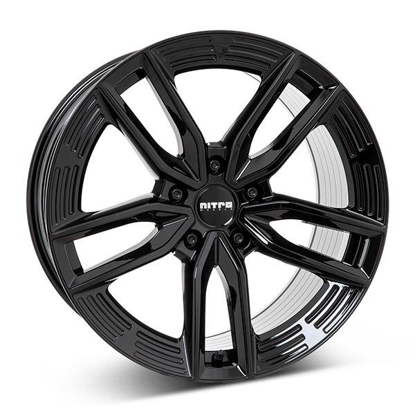 Nitro Momentum FF G.Blk 9,5x21 5/130 ET46 CB71.5 Kulkona R14