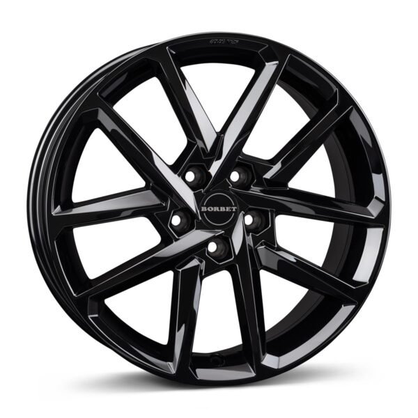 BORBET N Black Gloss 8x19 5/114,3 ET48 CB72.5 60°
