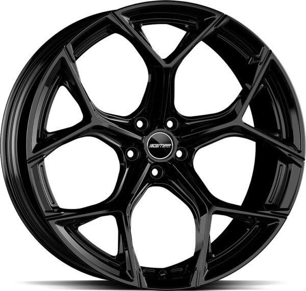 GMP Ultrivity Gloss Black 10x23 5/112 ET18 CB66.5 Kulkona R14