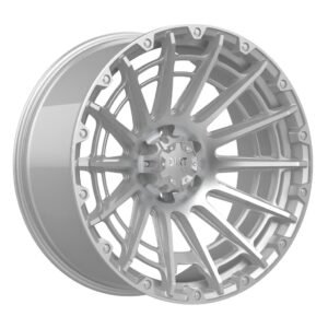 D56 Silver Machined face 9,5x22 6/139,7 ET20 CB106.1 60°