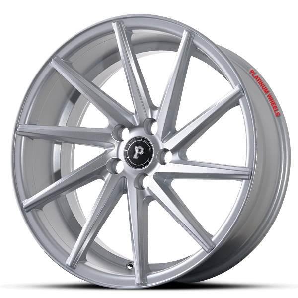 Platinum P5 Right (DJ) Silver - Små skador 8,5x19 5/110 ET38 CB73.1