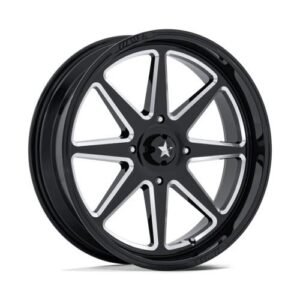 M54 SPARK UTV GLOSS BLACK MILLED 7x20 5/114,3 ET0 CB72.6 60°