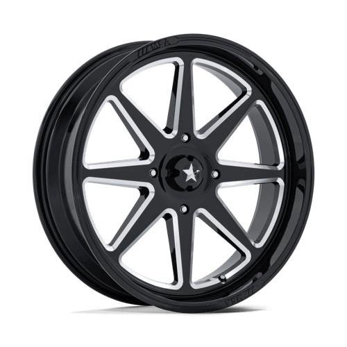 M54 SPARK UTV GLOSS BLACK MILLED 7x20 4/137 ET0 CB96.0 60°
