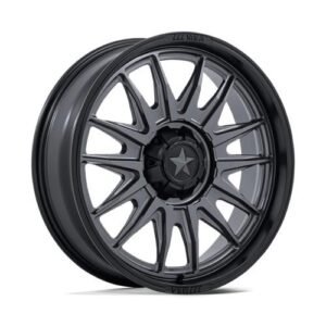 M55 COMMANDER UTV MATTE GUNMETAL W/ MATTE BLACK LI 7x20 5/114,3 ET0 CB72.6 60°