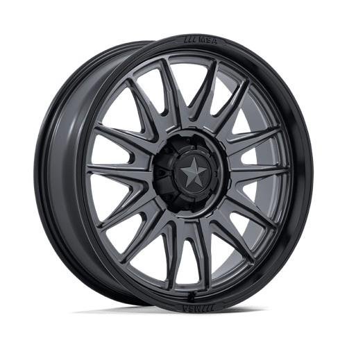 M55 COMMANDER UTV MATTE GUNMETAL W/ MATTE BLACK LI 7x20 4/110 ET0 CB86.0 60°