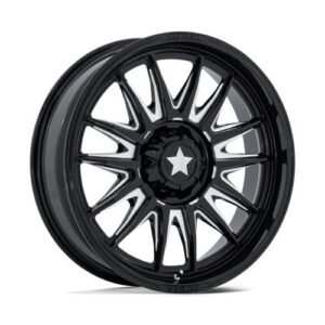 M55 COMMANDER UTV GLOSS BLACK MILLED 7x20 5/114,3 ET0 CB72.6 60°