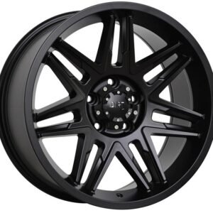 D62 Flatblack 9x18 6/139,7 ET25 CB106.1 60°