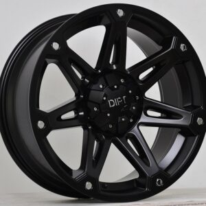 D53A Flatblack 9,5x20 5/120/139,7 ET20 CB78.1 60°
