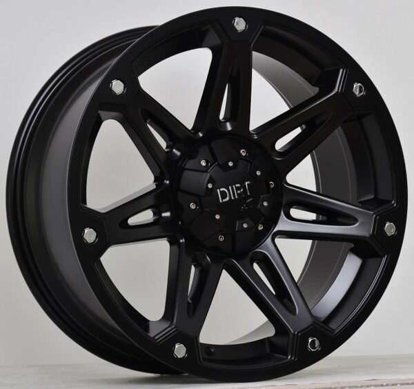 D53A Flatblack 9,5x20 5/120/139,7 ET20 CB78.1 60°