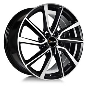 AVUS AC-518 Black Polished 6,5x16 5/114 ET39 CB60,1 60°