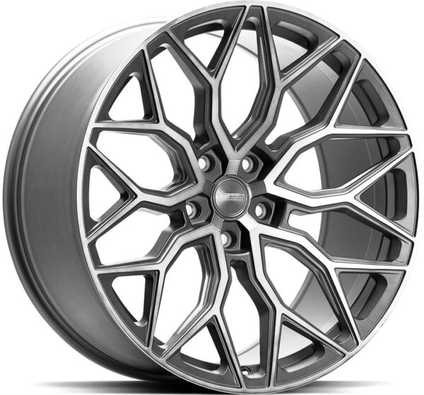 VOSSEN HF2 Tinted Matt Gun Metal 10x24 5/130 ET20 CB84.1 60°